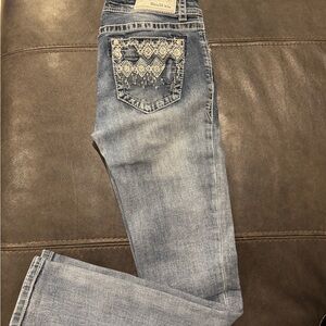 Grace Light Blue Straight Leg Jeans